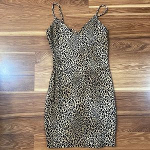 Cheetah Bodycon dress